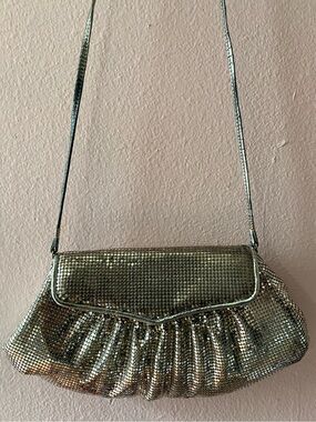 Vintage Whiting and Davis silver mesh purse